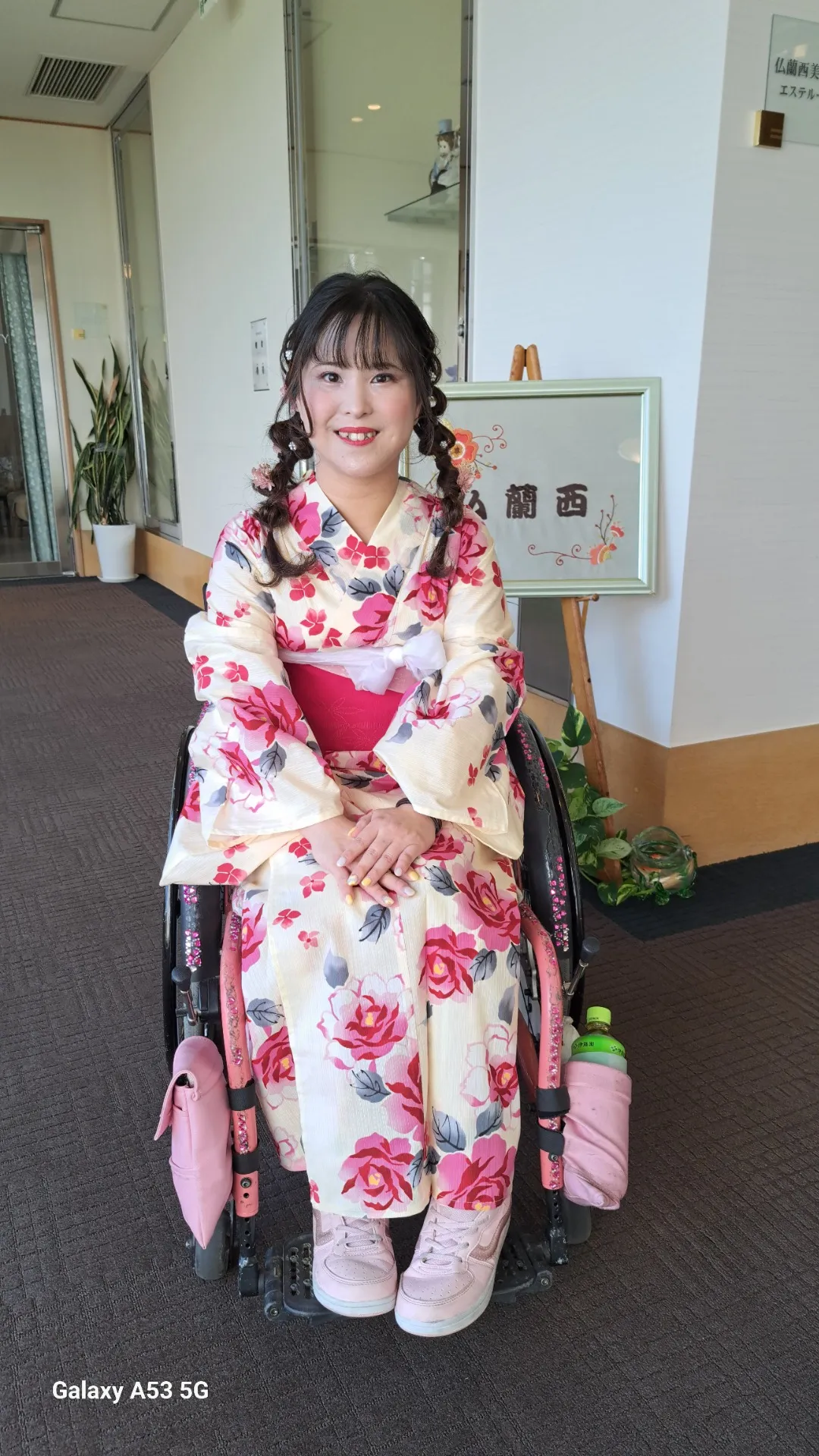 【和歌山市】浴衣着付け　ヘア　メイク仏蘭西美容室