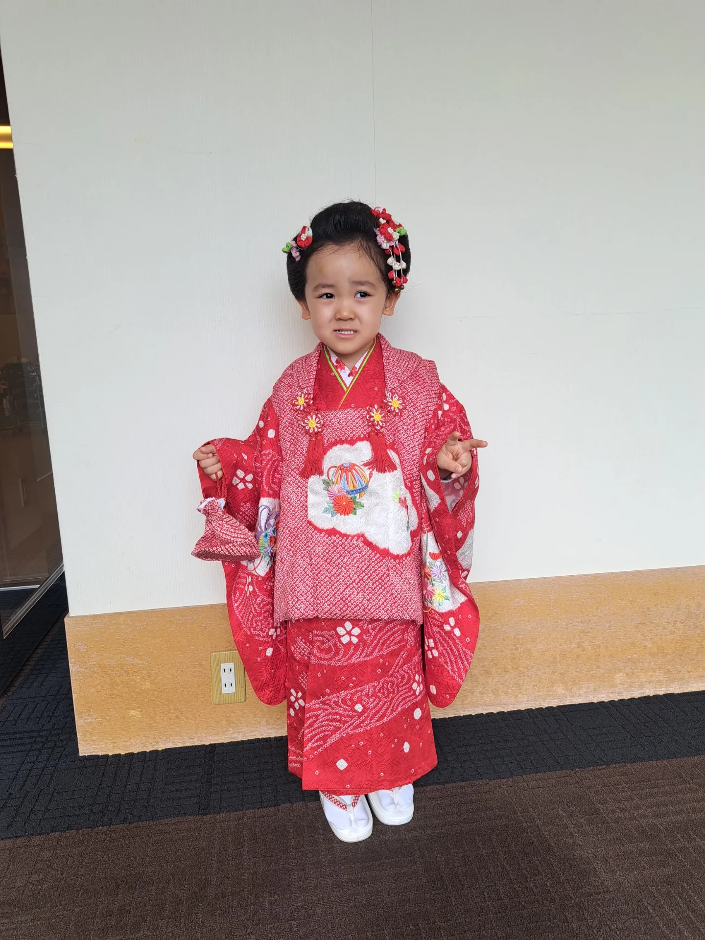 【和歌山市】七五三 着付け ヘア メイク 出張 仏蘭西美容室